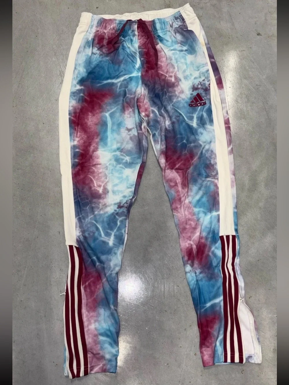 Adidas Tiro 21 Aeroready Training Track Soccer Pants Mens SZ.S Athleisure tiedye